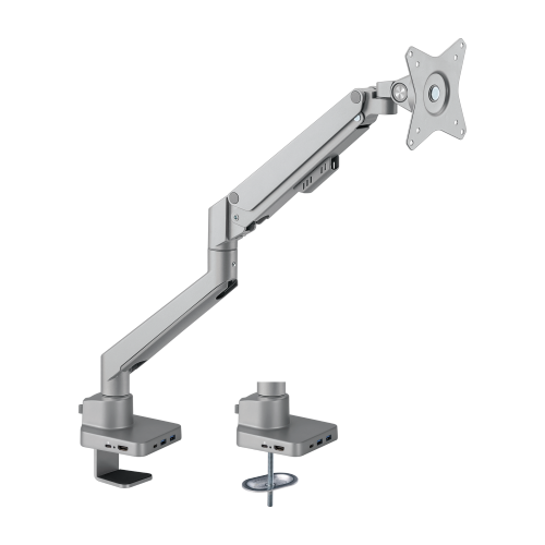 6-in-1ドッキングステーション付きスマートガススプリング式モニターアーム LDT62-C012D 人間工学とテクノロジーを融合させた独自のイノベーション from china(chinese)