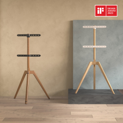 Solid Wood TV Floor Stand