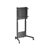Manual Height-Adjustable TV Cart