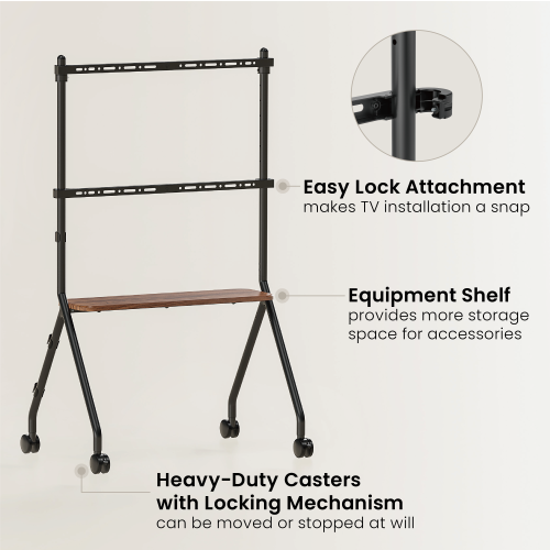 Onthego Easel Studio TV Cart MP0291-01  from china(chinese)