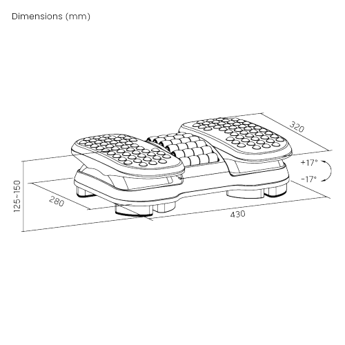 Adjustable Massage Footrest with Split Pedals & Rollers FR16-01 For the Ultimate Comfort from china(chinese)