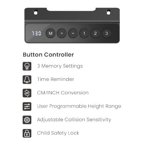 Cost-Effective Single-Motor Sit-Stand Desk (Reversed) S13-23R  from china(chinese)