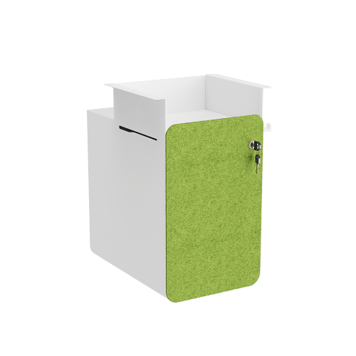 Desk-Mounted Lockable Storage Cabinet   DA13-1  from china(chinese)