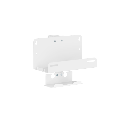 Pole-Mounted Media Player Mount with Power Strip Holder APM-11-01 fits most LUMI's Easel Studio TV Floor Stands with Φ35mm (1.38") columns from china(chinese)