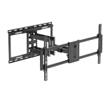 Heavy-Duty Full-Motion TV Wall Mount with Lateral Shift Wall Plate