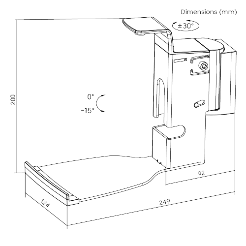 SONOS Play:5/Five Speaker Wall Mount Bracket SB-505 For SONOS PLAY:5/SONOS Five Speakers from china(chinese)