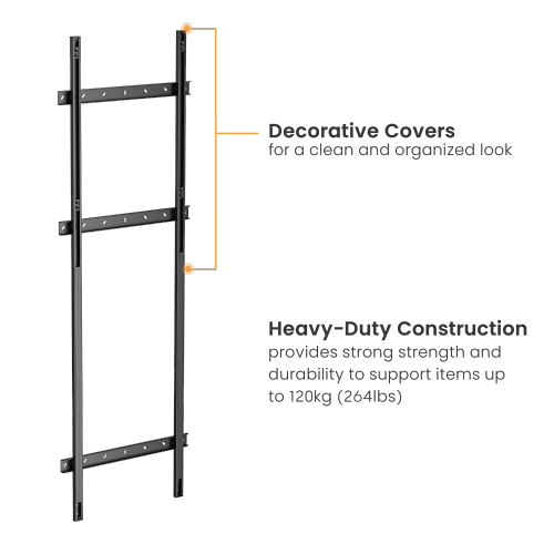 Floor-to-Wall Support HAW400E-FR01 Compatible with HAW400E-65/75/90 from china(chinese)