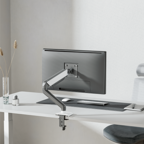 Single Screen Rugged Mechanical Spring Monitor Arm LDT88-C012 For most 17"-32" Monitors from china(chinese)