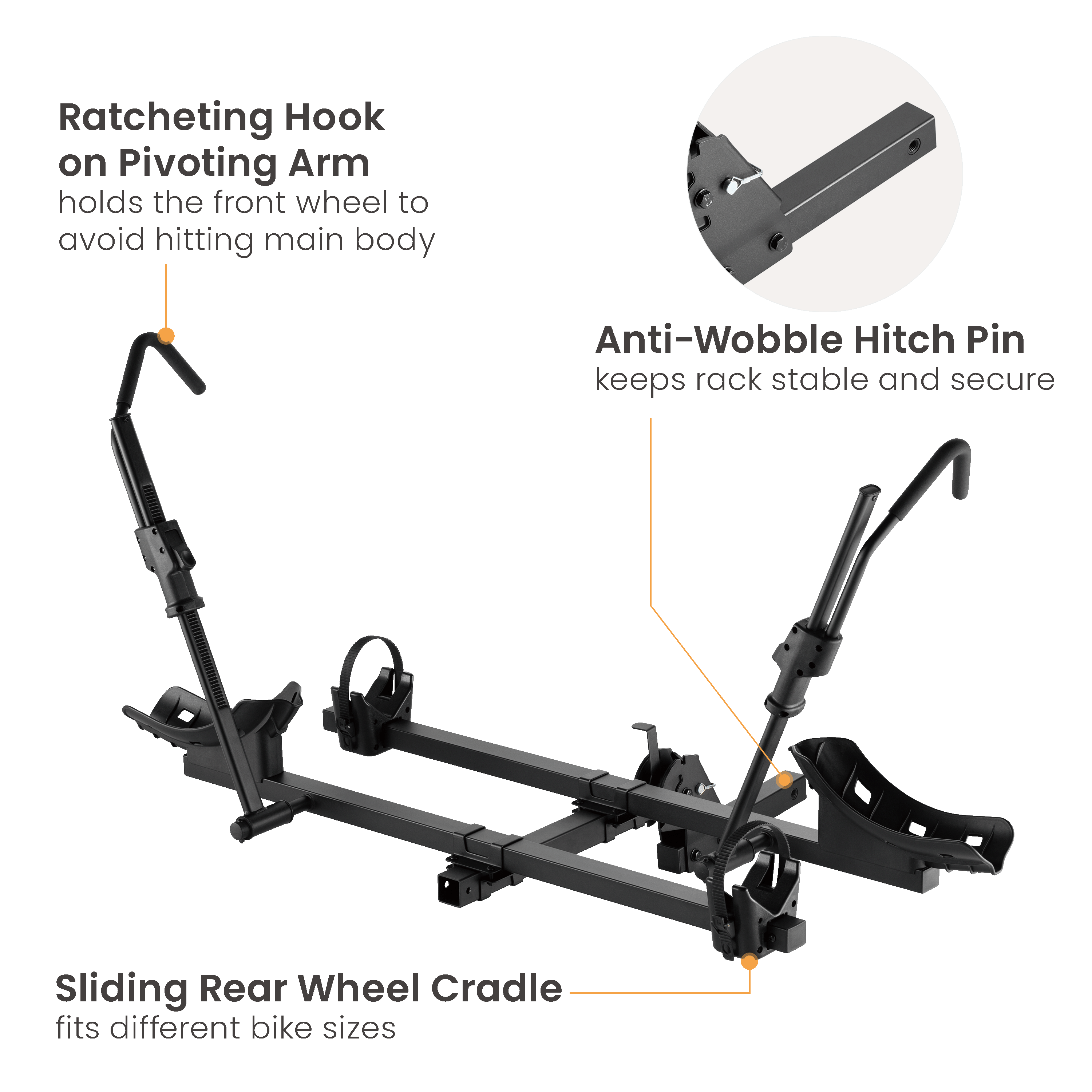 Foldable Car Hitch Bike Rack Supplier and Manufacturer LUMI