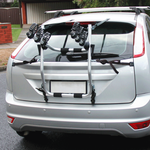 Strap-on Car Trunk Bike Rack CBR-603 Fit most cars, no hitch needed. from china(chinese)