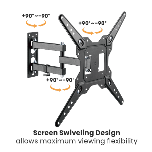 Economical Full-Motion TV Wall Mount LPA68-443 Fits Most 23"-55" TVs from china(chinese)