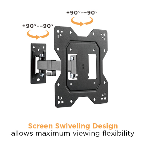 Economical Full-Motion TV Wall Mount LPA68-221 Fits Most 23"-43" TVs from china(chinese)