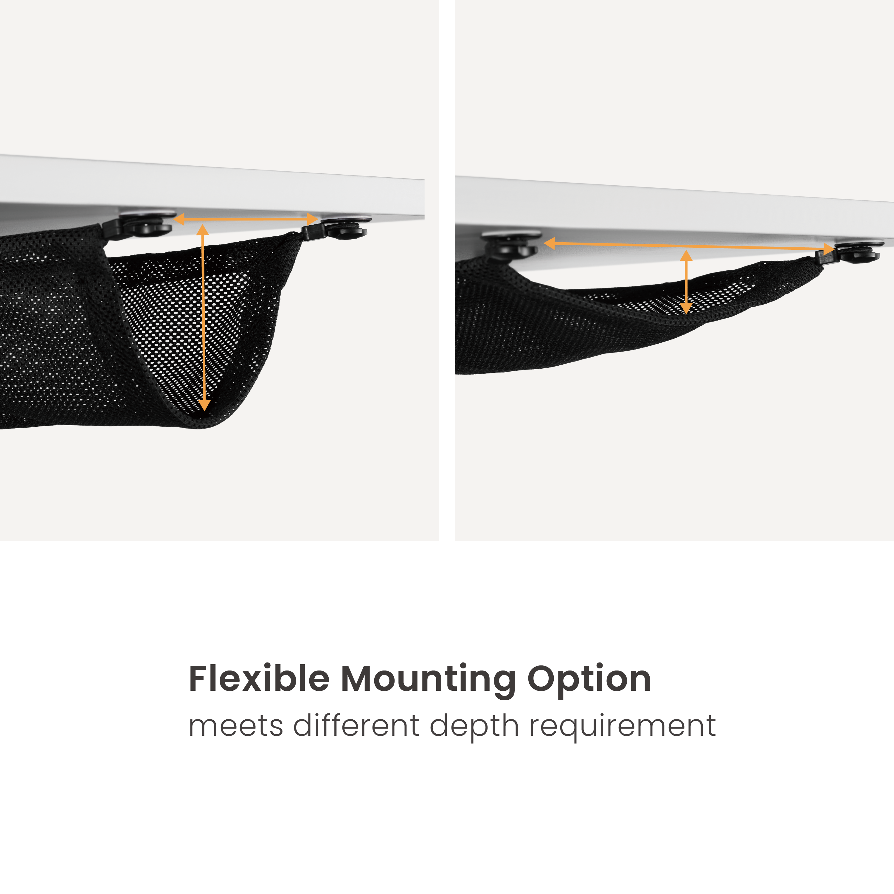 Flexible Under-Desk Mesh Cable Management Supplier and Manufacturer- LUMI