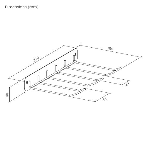 Pegboard Drill Holder PB-P2 perfect for garage, tool room, workshop from china(chinese)
