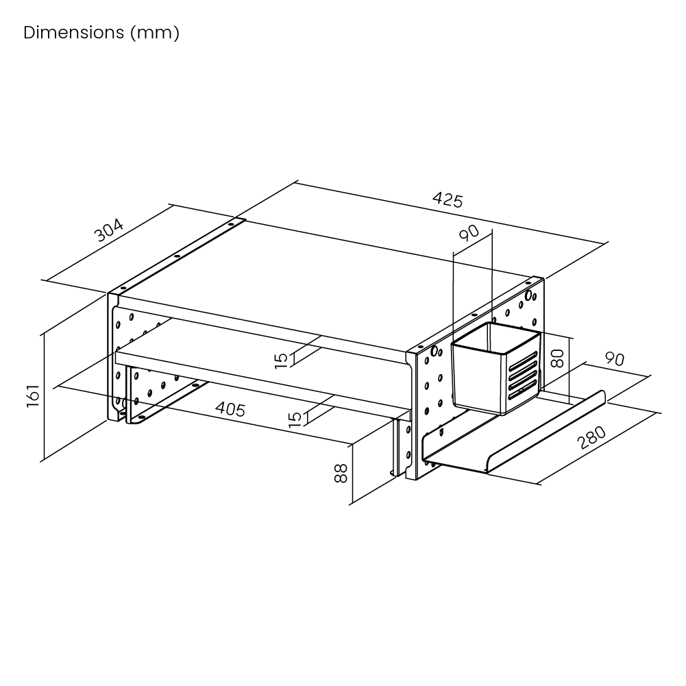 Versatile Monitor Riser with Pegboards Supplier and Manufacturer LUMI