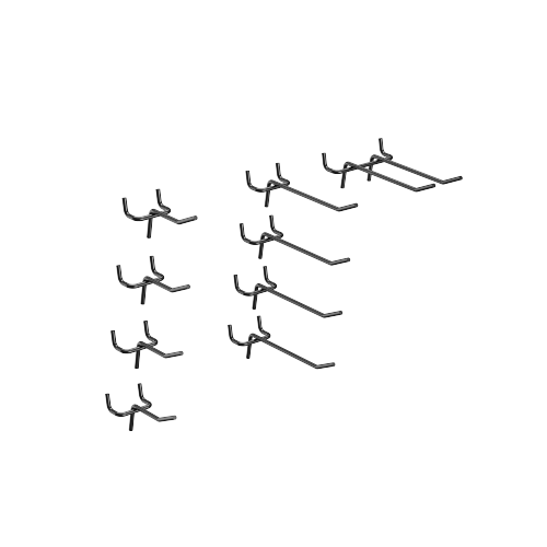 Pegboard Tool Holders PB-P3 perfect for garage, tool room, workshop from china(chinese)