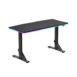 Heavy-Duty RGB Lighting Gaming Desk