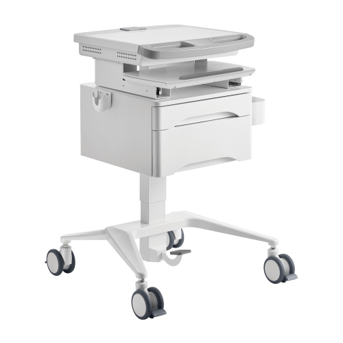 Gas-Lift Medical Cart with Drawer MED03-1 Enhance healthcare space to promote serviceabliity and effciency from china(chinese)
