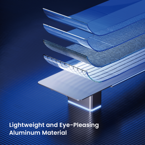 Medium Aluminum Monitor Risers with RGB Lighting MP0244-03M  from china(chinese)