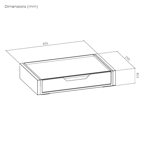Convenient Storage Drawer DA14-1 for HGS02 Series Thriving Indoor Gardening Systems from china(chinese)