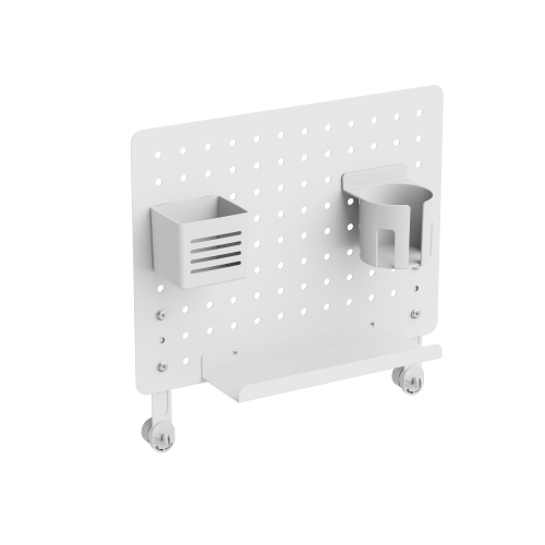 Office Pegboard with Accessories STR01-P08 Compatible with LUMI's STR01 Series Deskmatics Rail Storage System from china(chinese)