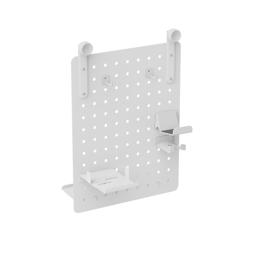 Gaming Pegboard with Accessories STR01-P09 Compatible with LUMI's STR01 Series Deskmatics Rail Storage System from china(chinese)