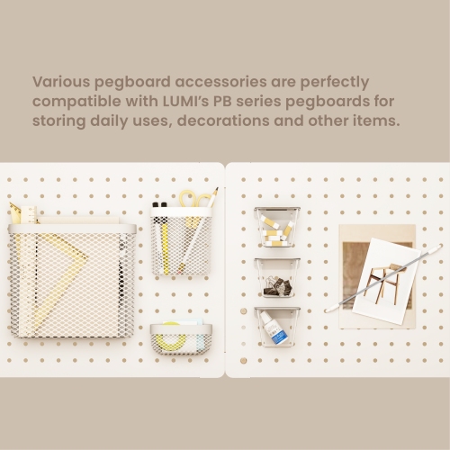 Pegboard Accessories PB-P1 Compatible with LUMI's PB series pegboards from china(chinese)