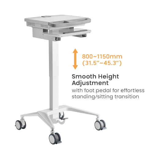 Modular Gas-Lift Medical Cart MED01-1 Enhance healthcare space to promote serviceabliity and effciency from china(chinese)