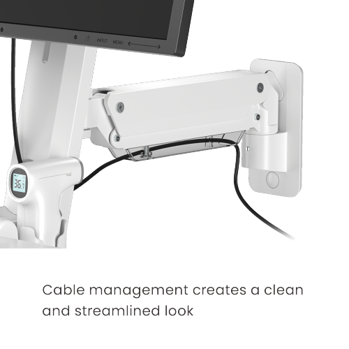 Medical Wall-Mounted Workstation MED02-1 Enhance healthcare space to promote serviceabliity and effciency from china(chinese)