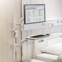 Medical Wall-Mounted Workstation 