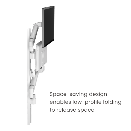 Medical Wall-Mounted Workstation  MED02-2 Enhance healthcare space to promote serviceabliity and effciency from china(chinese)