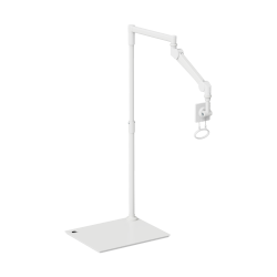 Height Adjustable Large Base Medical Monitor Floor Stand