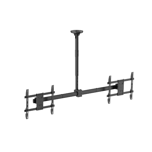Side-by-Side Dual Screen Heavy-Duty TV Ceiling Mount (Short) PLB-CE1544SS For most 34"-60" TVs from china(chinese)
