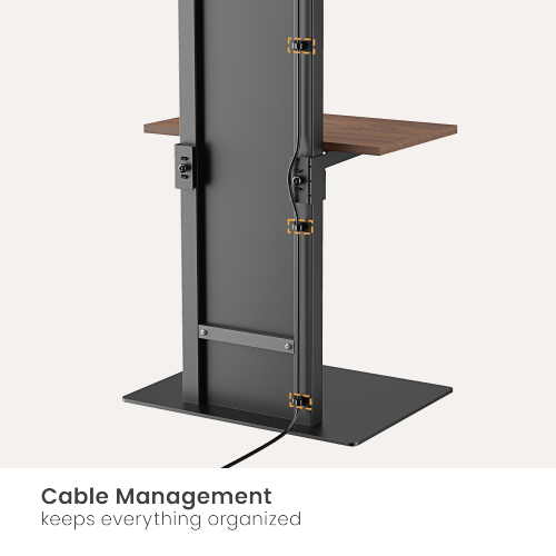 Floor-To-Ceiling TV Stand With Shelves FS51-44T-01 for 200-260cm ceiling height from china(chinese)