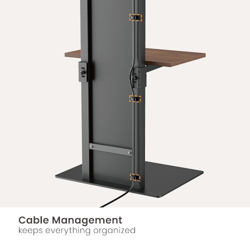 Floor-To-Ceiling TV Stand With Shelves FS51-44T-02 for 220-280cm ceiling height from china(chinese)