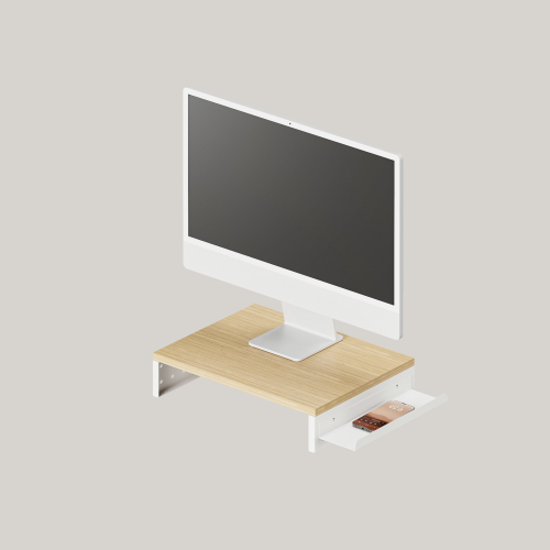 Monitor/Laptop Riser with Pegboards STB23-01 Enhance the workspace from china(chinese)