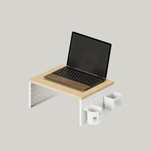 Monitor/Laptop Riser with Pegboards STB23-02  Enhance the workspace from china(chinese)