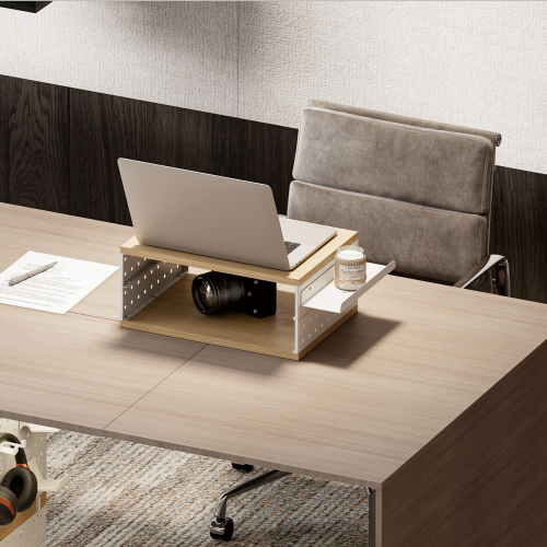 Versatile Monitor Riser with Pegboards Supplier and Manufacturer- LUMI