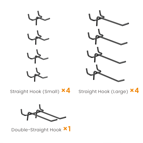Pegboard Tool Holders PB-P3 perfect for garage, tool room, workshop from china(chinese)