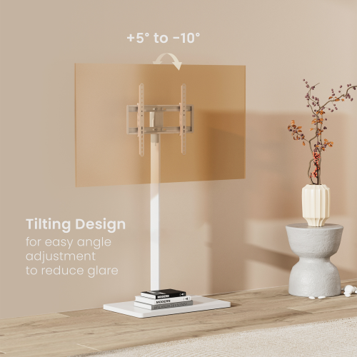Prism Minimalism TV Floor Stand FS53-46T-01 Fits up to 75” TVs from china(chinese)