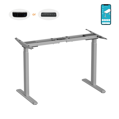 Smart Dual-Motor Sit-Stand Desks With APP Control (2-Stage, Standard) M06-22DE-AI Embrace a healthy and intelligent office lifestyle from china(chinese)