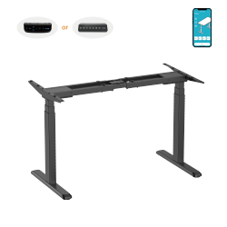 Smart Dual-Motor Sit-Stand Desks With APP Control (3-Stage, Standard)