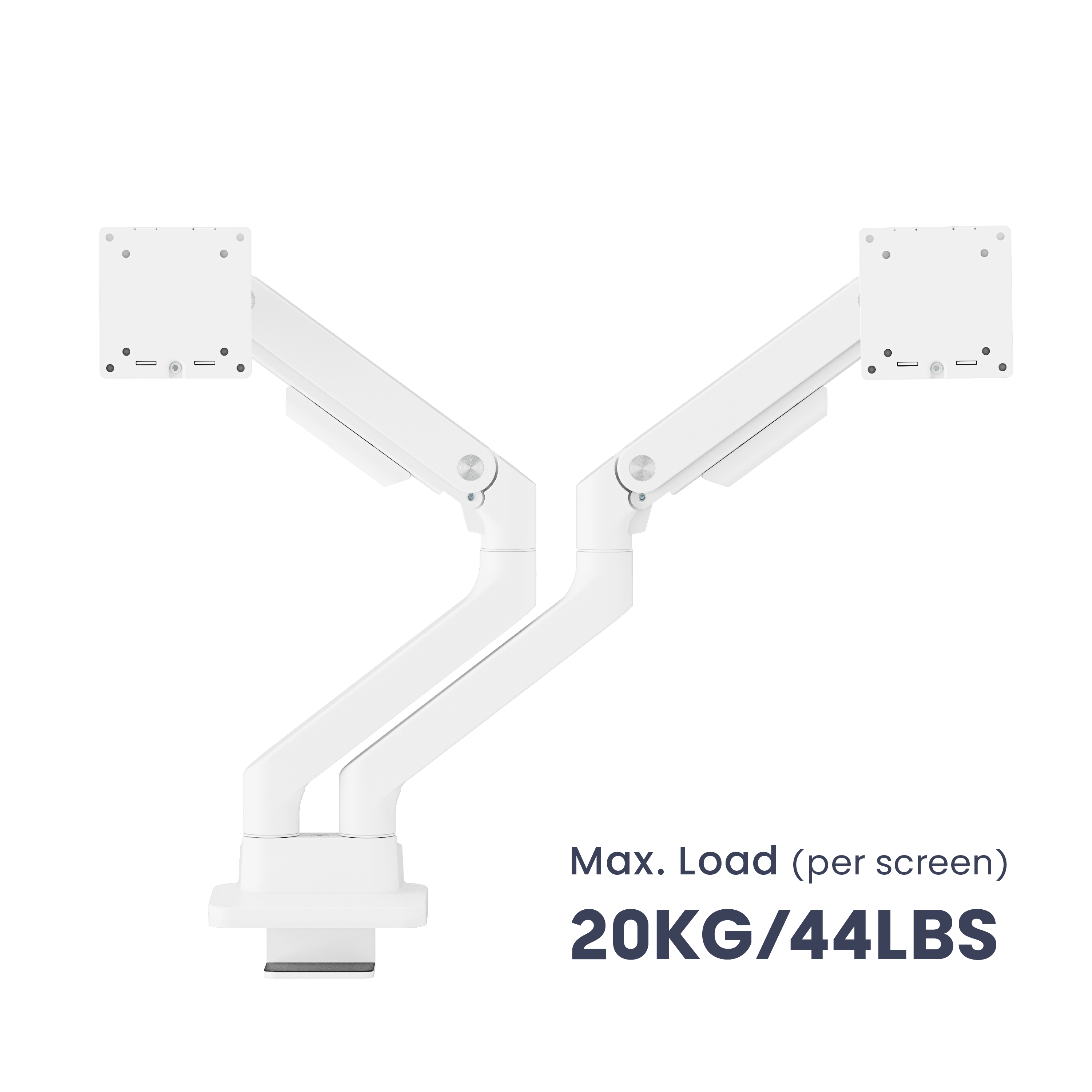 Noteworthy HeavyDuty Gas Spring Dual Monitor Arm Supplier and
