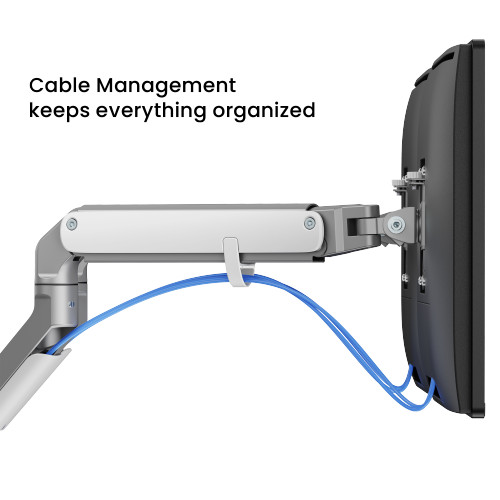 Dual-Monitor Modern Mechanical Spring Monitor Arm LDT45-C024H-KP01  from china(chinese)