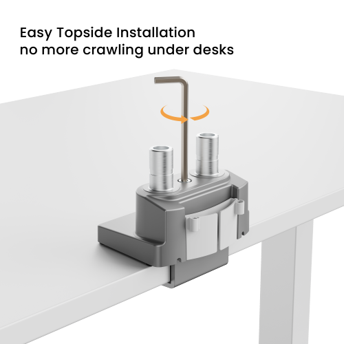 Dual-Monitor Modern Mechanical Spring Monitor Arm LDT45-C024H-KP01  from china(chinese)