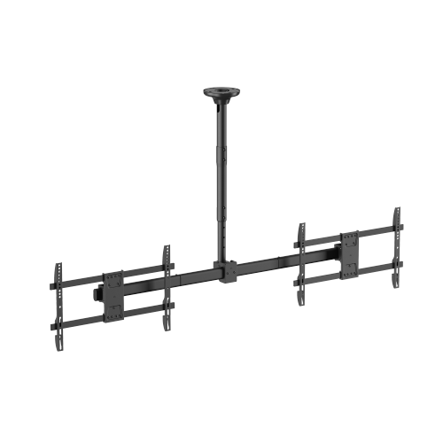 Side-by-Side Dual Screen Heavy-Duty TV Ceiling Mount (Short) PLB-CE1546SS For most 34"-60" TVs from china(chinese)