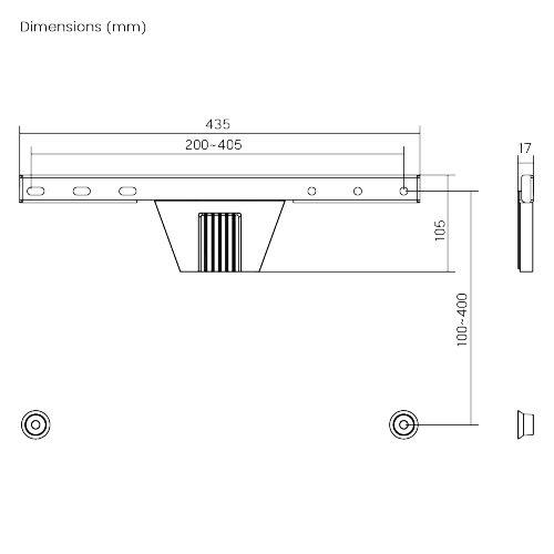 SOPORTE DE PARED PARA TV LÍNEA DELGADA  LED-1644 Para la Mayoría de Televisores de 23”~ 70” from china(chinese)