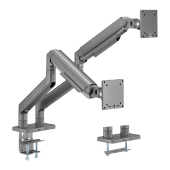 Dual Monitor Economical Heavy-Duty Spring-Assisted Monitor Arm