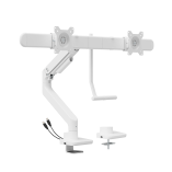 Noteworthy Gas Spring Dual Monitor Arm with USB-A/USB-C Ports