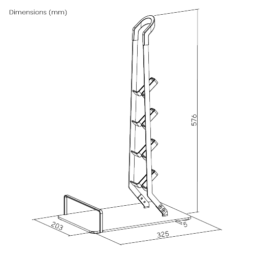 Universal Cordless Vacuum Floor Stand with Accessory Holders HAB-05-02 A Simple Solution for Optimizing Space from china(chinese)